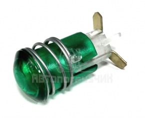 Лампа приборного щитка зеленая ДВ1792